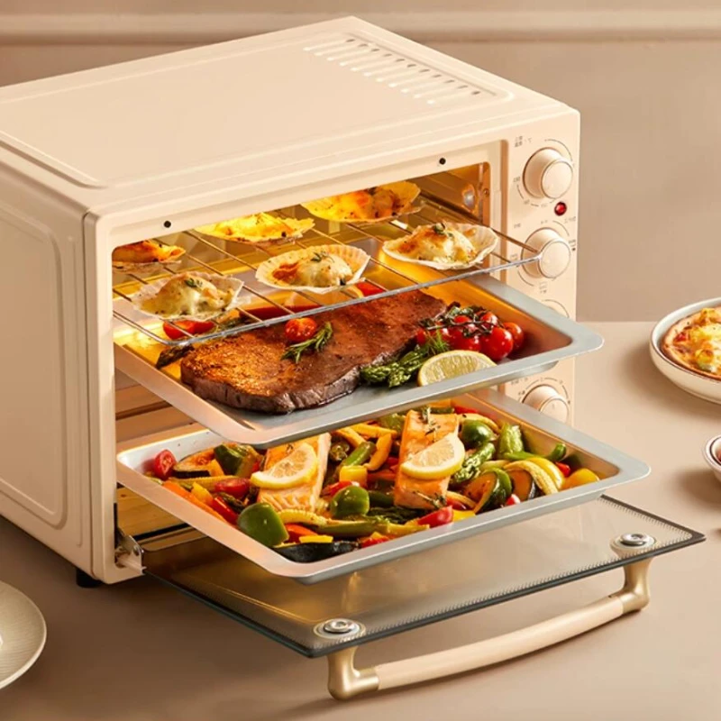 Horno eléctrico para el hogar, gran capacidad, 220V, L 40, automático, para hornear