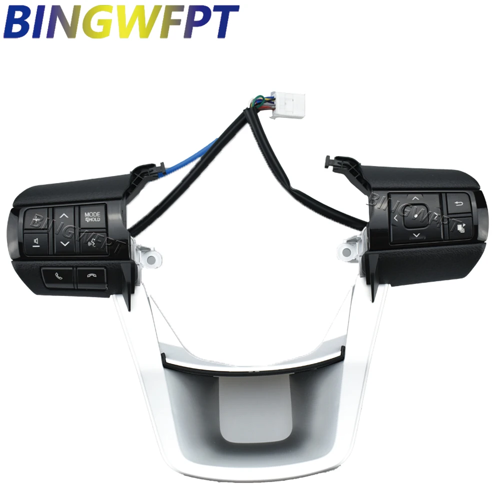 For Toyota Hilux Revo Rocco Fortuner 2015-2021 Multifunctional Steering Wheel Audio Mode Control Switch 84250-0K320