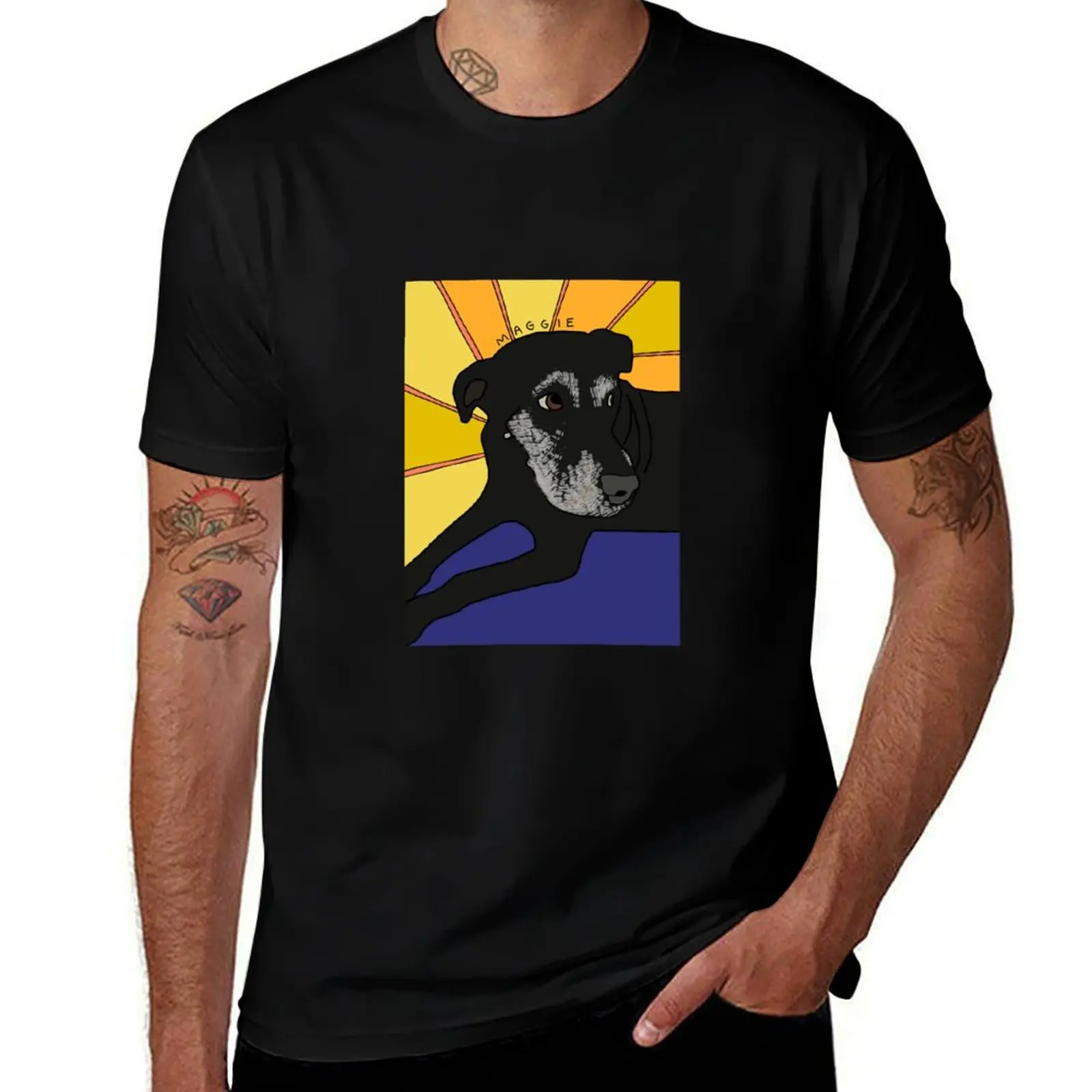 Maggie!! T-Shirt Relaxed Casual Short Sleeve Tee T-Shirt