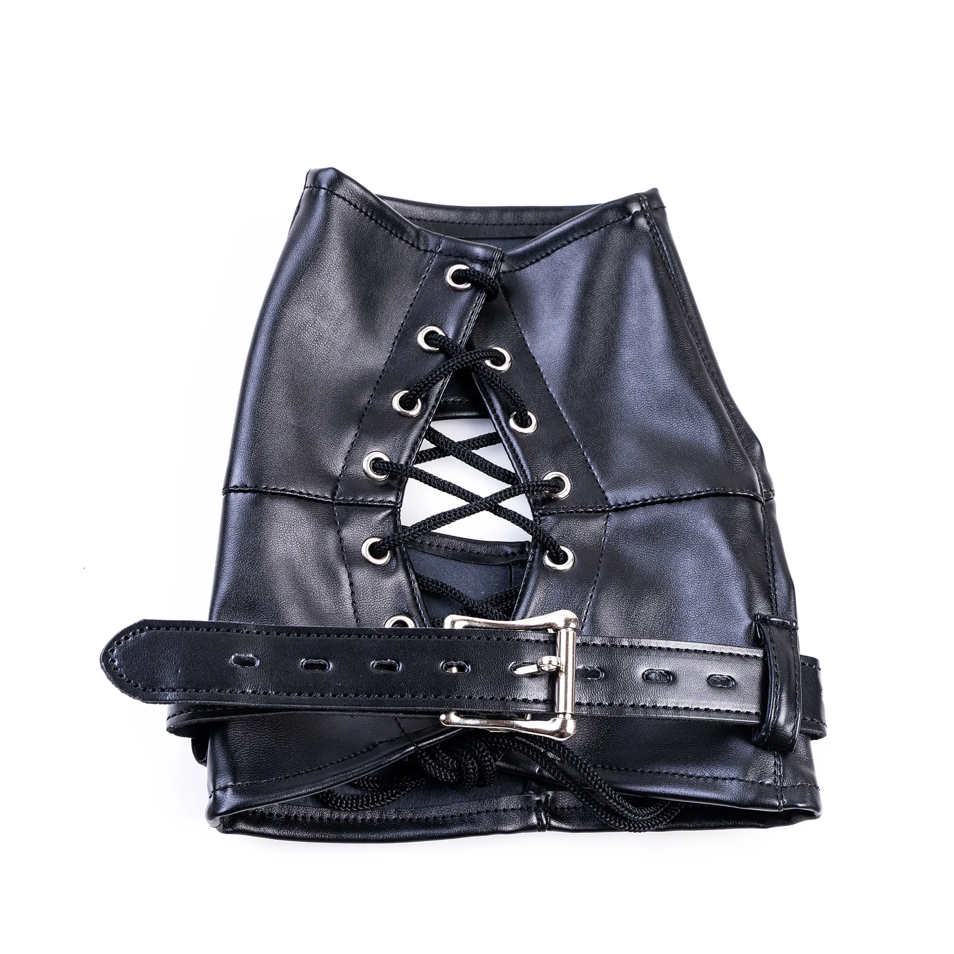 صنم Bdsm عبودية الجنس لعب مجموعات من قفازات عبودية جلدية قابلة للتعديل للأزواج Bdsm القيود الرقيق يمزح المنتجات