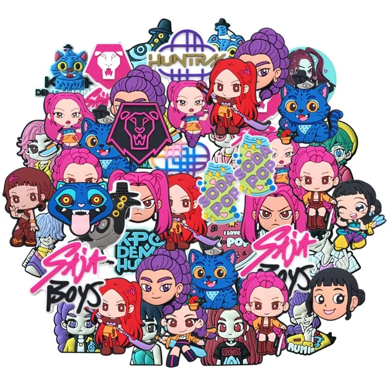 10/50/100 قطعة KPop شيطان الصيادين الأحذية السحر ل قباقيب شبح الأحذية الديكور قسط جودة شعبية إكسسوارات الأحذية هدية عظيمة #6