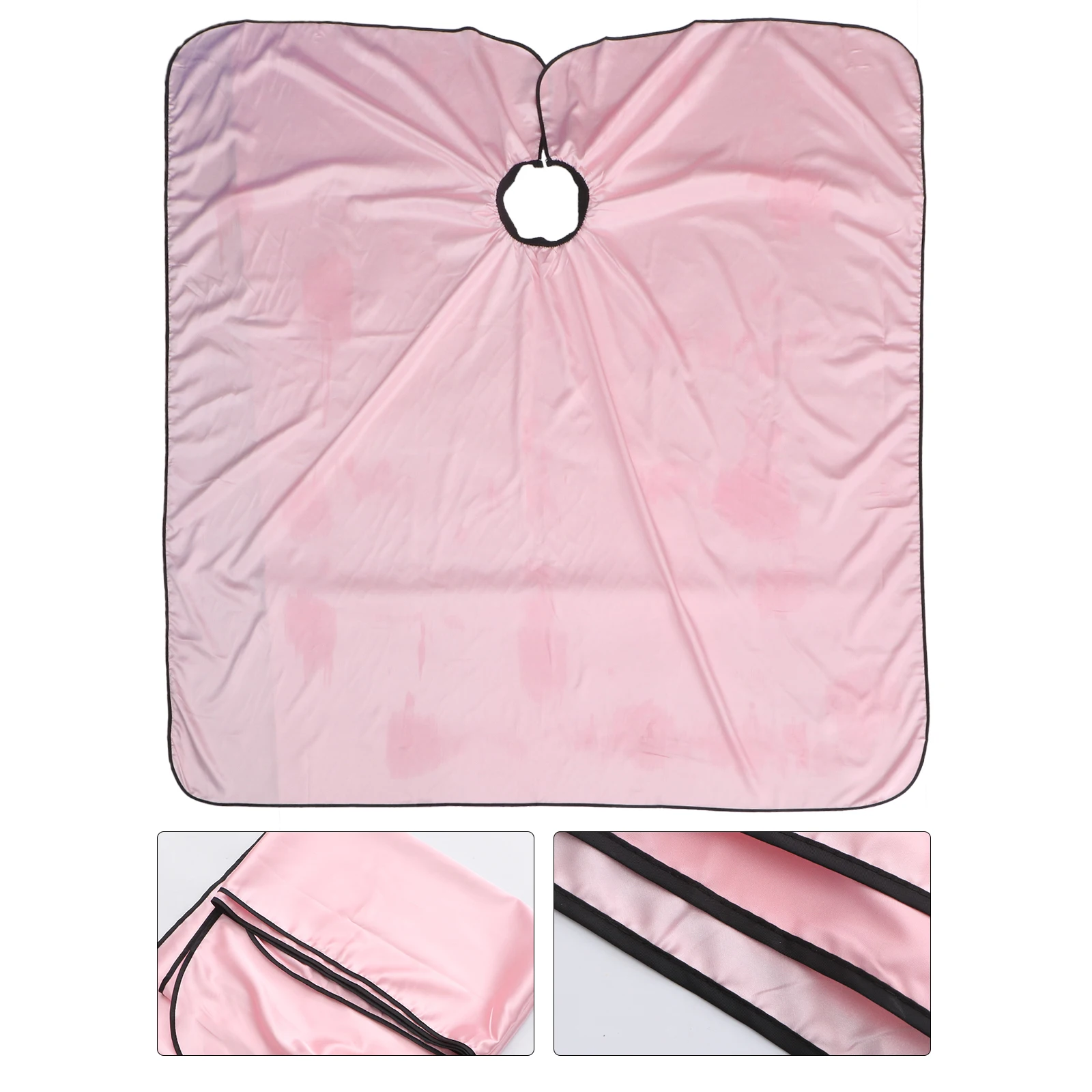 

1pc Hair Styling Apron Lightweight Material Quick for Salon Home Hairdressing Cloak Barber Cape Haircloth