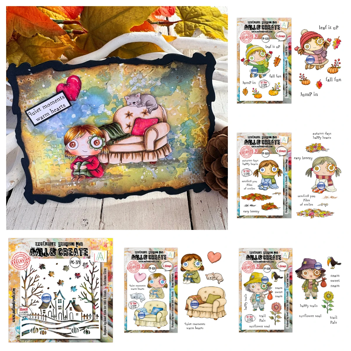 Harvest Little Folk Metal Cutting Dies Clear Stamp Stencil DIY Scrapbooking Photo Album Decoration Holiday Card 2026 New