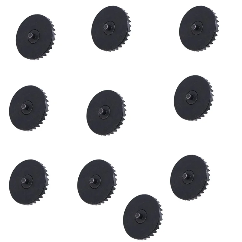 

CNC Steel Bevel Gear, 10 Pieces Injection Hardened Metal Gear Replacement Parts