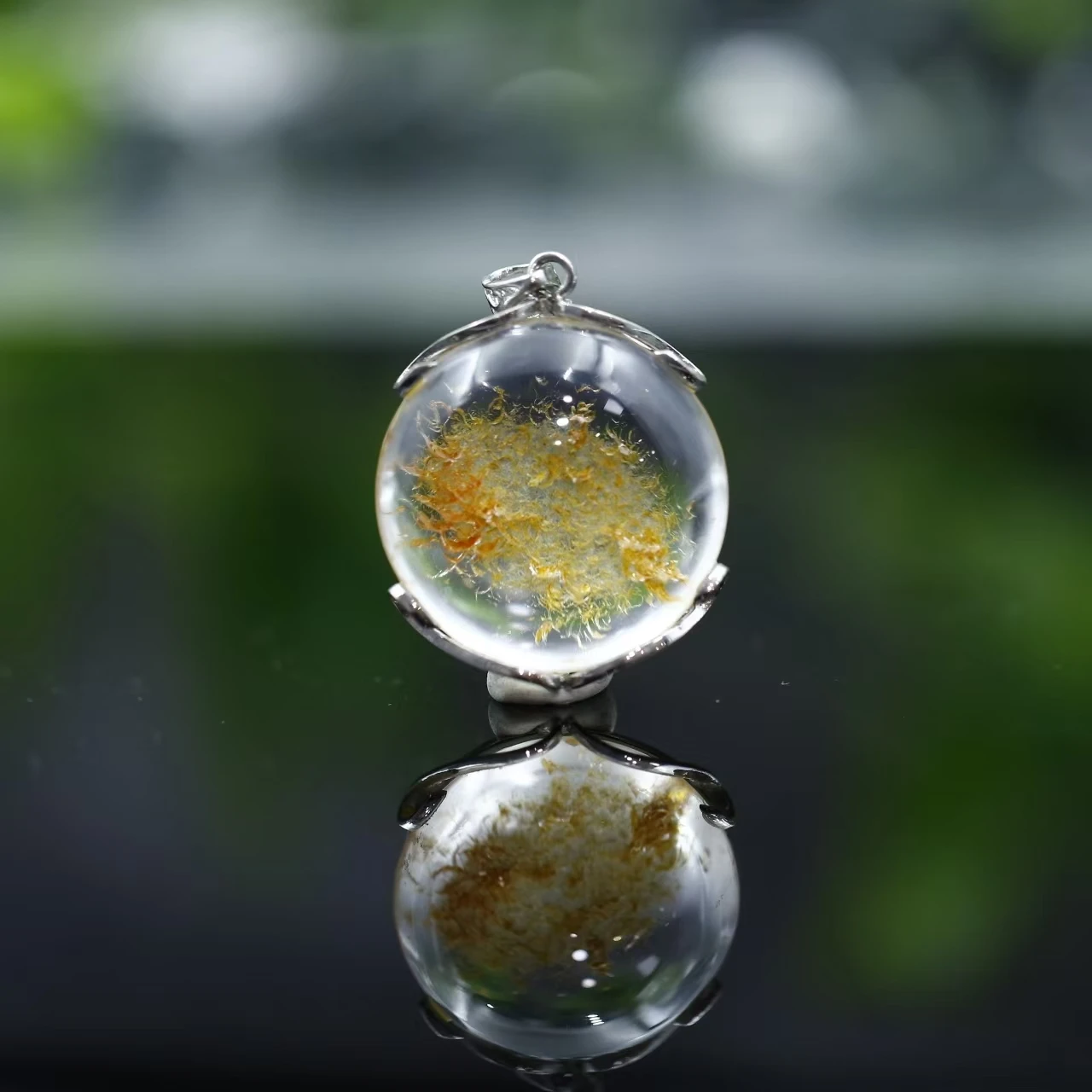 

Натуральный крупный классический прозрачный кристалл Golden Healer Quartz в форме облака, кулон-подвеска, модное ювелирное украшение AAAAAA