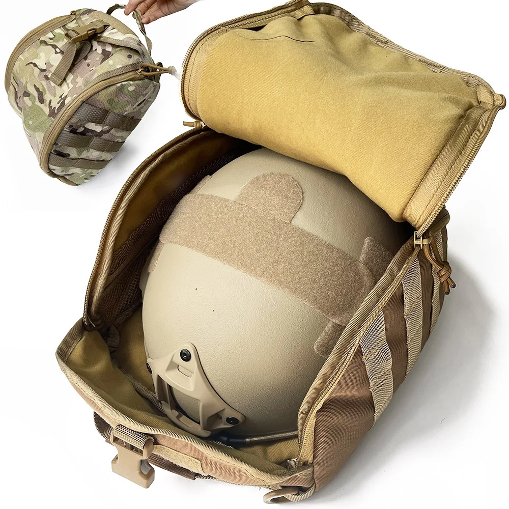 Tactical Helmet Storage Bag for Carrying Airsoft Bulletproof Ballistic Fast MICH Wendy Helmet