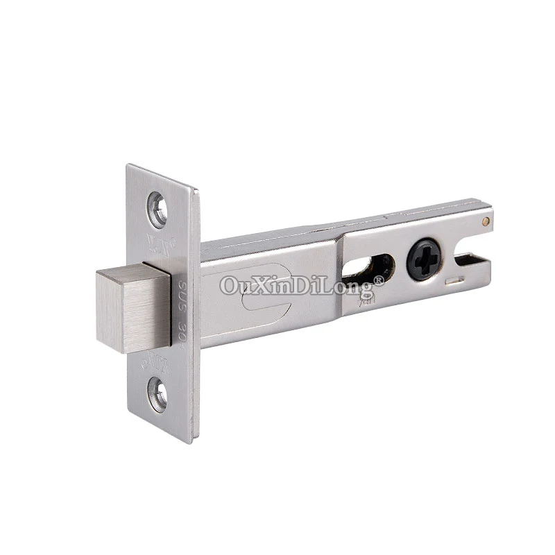 Brand New 2PCS European Mortise Door Lock Tongue Lock Cylinder Core Door Lock Repair Parts Center Distance 45mm/60mm/70mm