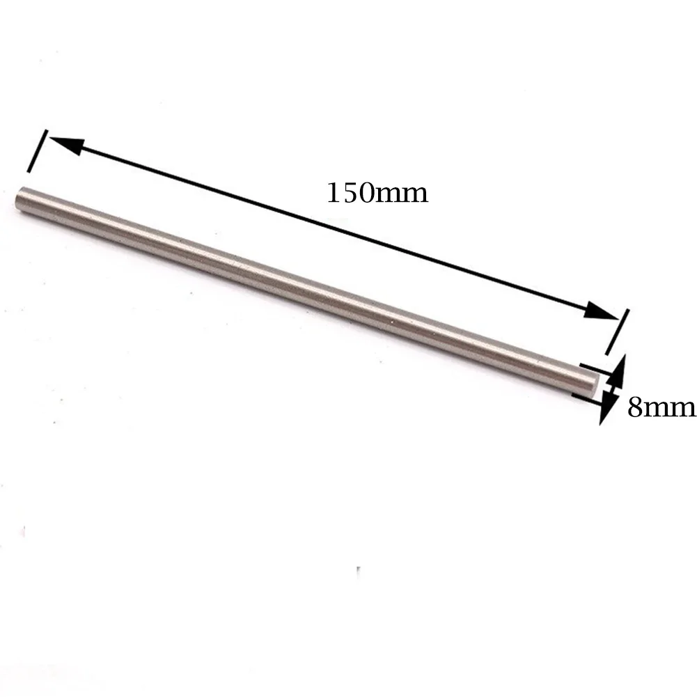 HSS Round Bar Impact Resistance Lathe Tool Metric Wear Resistance White Steel Round Bar 8*150mm Bending Resistance