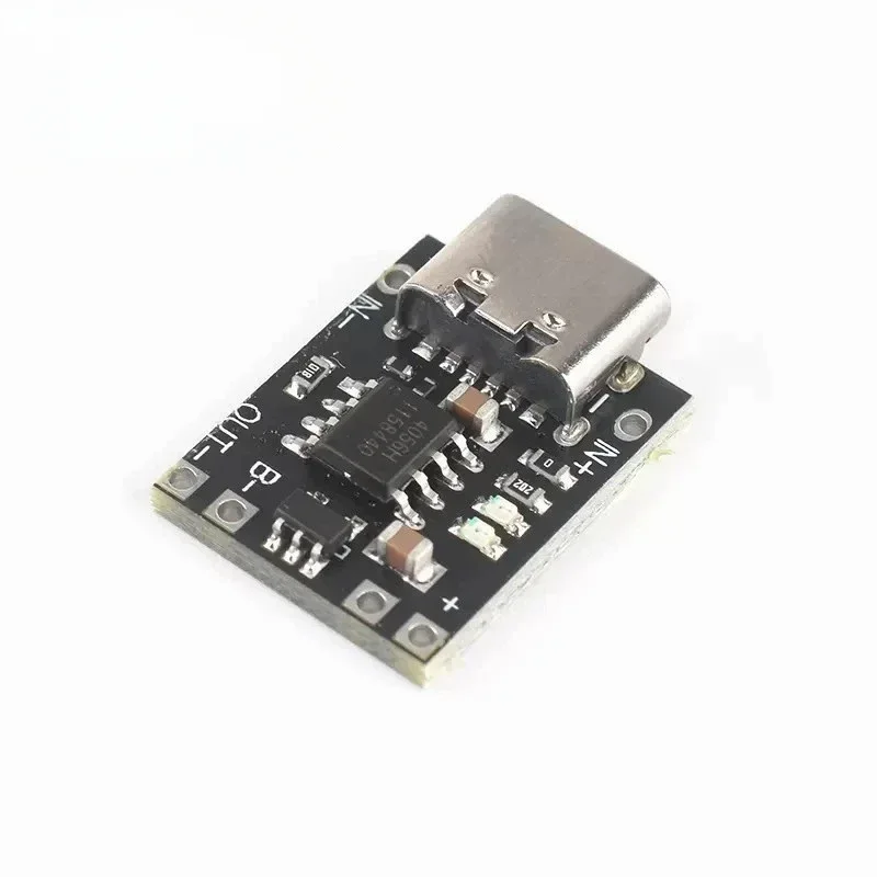 20PCS Ultra-small ternary lithium battery charging board 1A 3.7V4.2V charger module Type-C interface with protection board