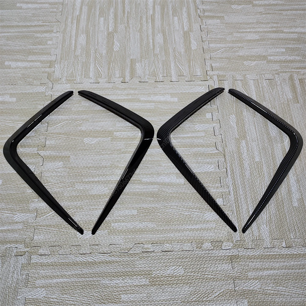 لسيارات BMW 4 Series G22 G23 420i 430i M440i 2020-2024 مصباح الضباب مصبغة غطاء الكسوة الجبهة حافة مصد السيارة الفاصل تنفيس الهواء طقم الجسم ضبط