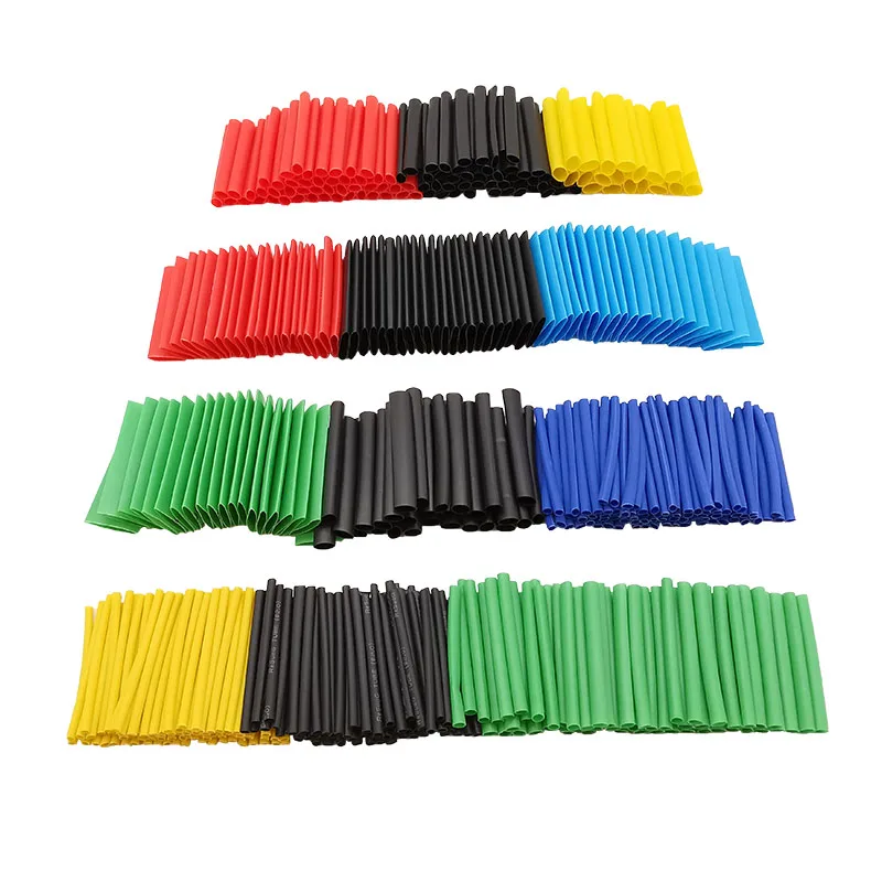 530Pcs/Set Heat Shrink Tubing Sleeving Termoretractil Shrinking Tube Assorted Wire Cable Heat Shrink Tubing