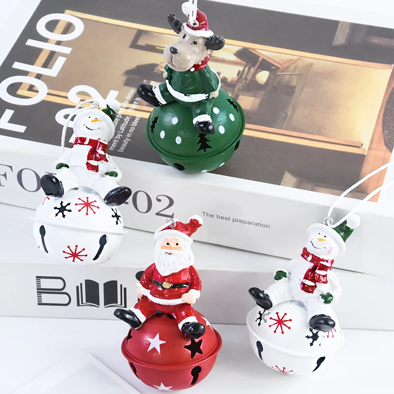 

1PC Retro Merry Christmas Tree Welcome Door Hanging Pendants Santa Claus Snowman Deer Ornaments Home Xmas Atmosphere Decorations