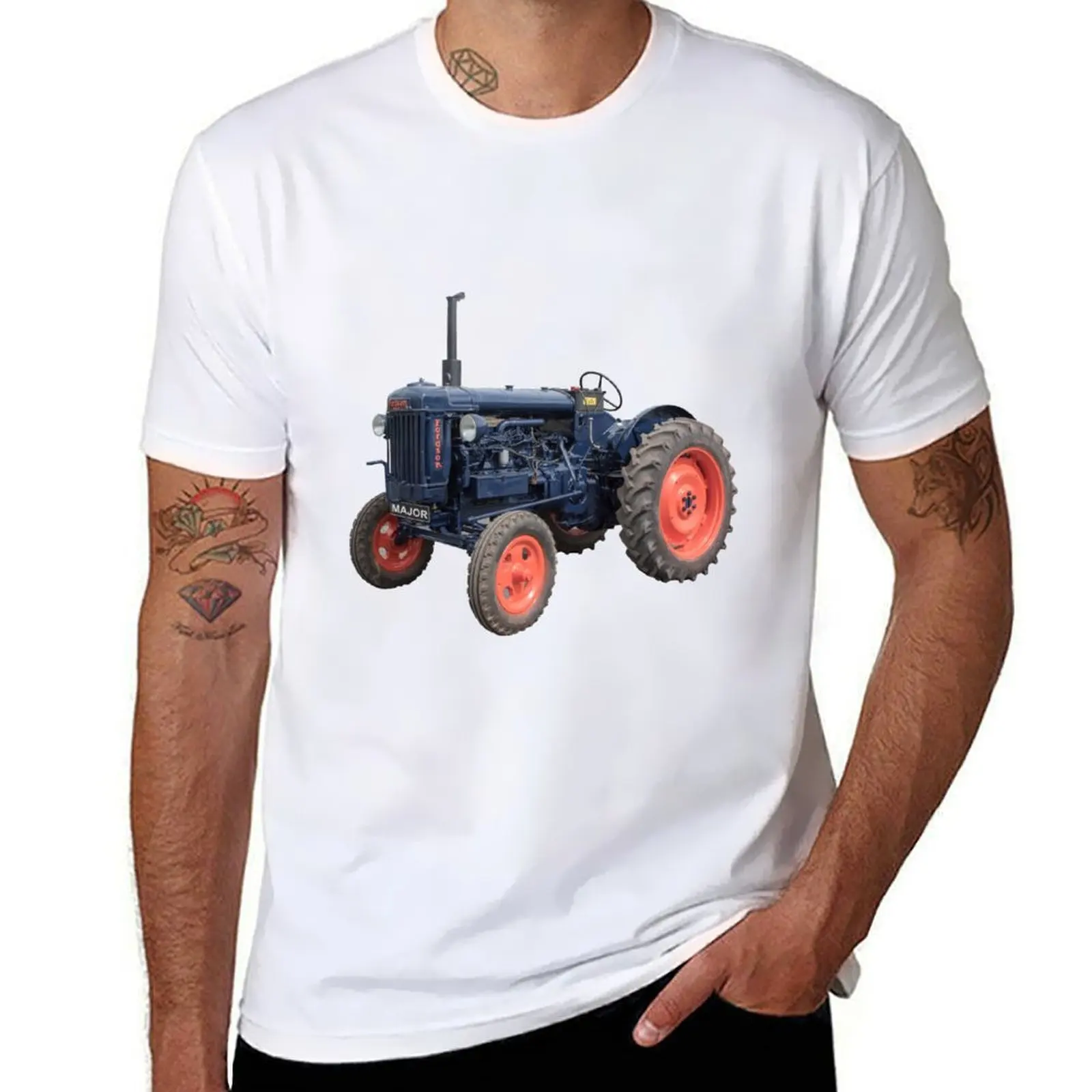 

Vintage tractor Fordson Major T-Shirt anime t shirts oversize man t shirts for men T-Shirt