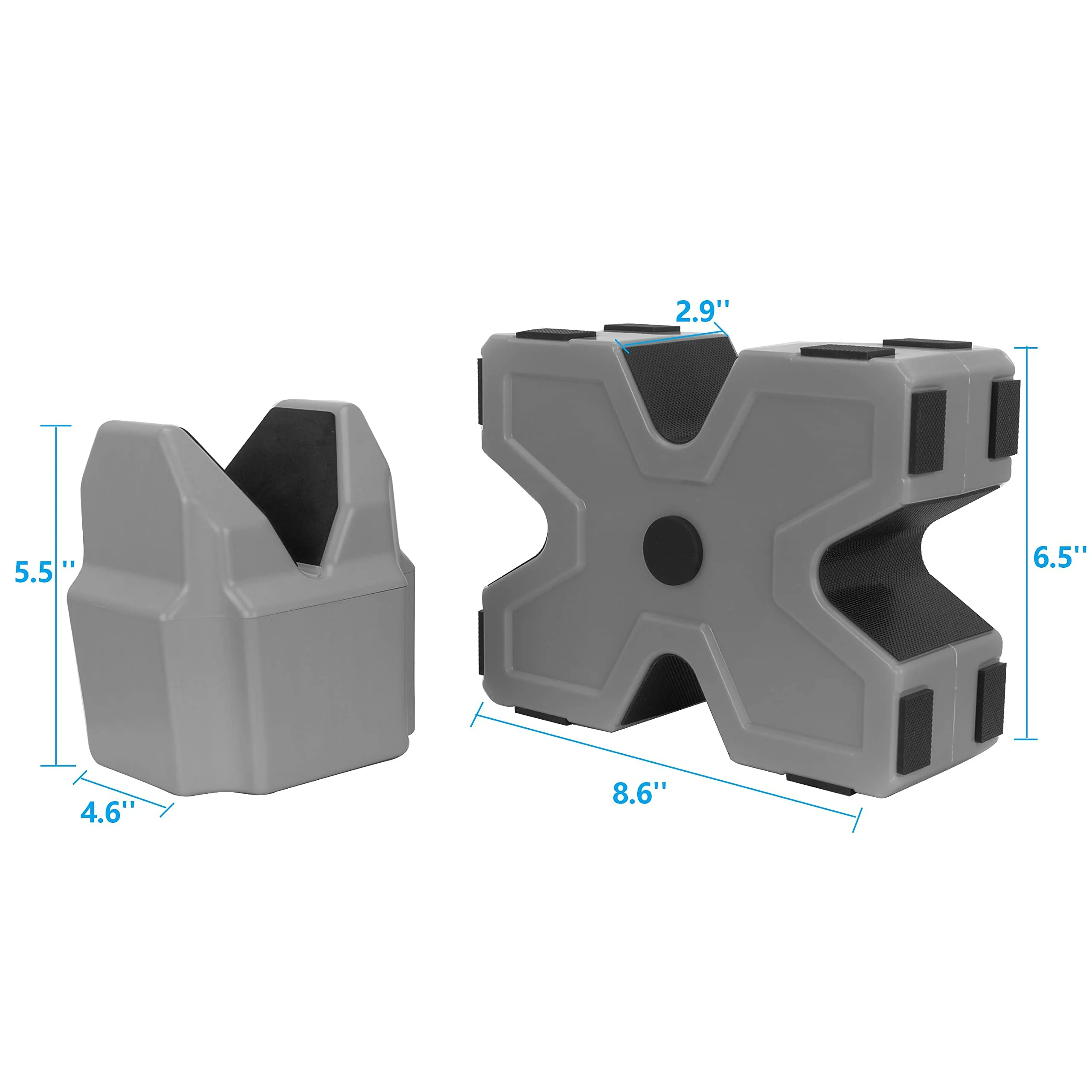 Resistência à água de superfície para estabilização de tiro e avistamento em rifles descanso de banco de bloco antiderrapante para pistola de rifle