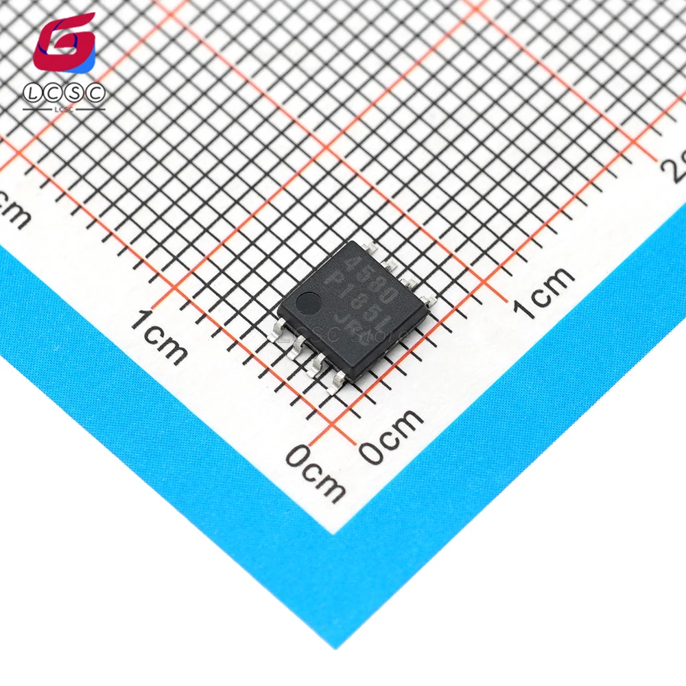 10Pcs/Lot Original JRC 4580 Audio Amplifier 2 Circuit 8-SOP NJM4580M for Theaudio Application Tone Control IC Chip 50mA 2V~18V