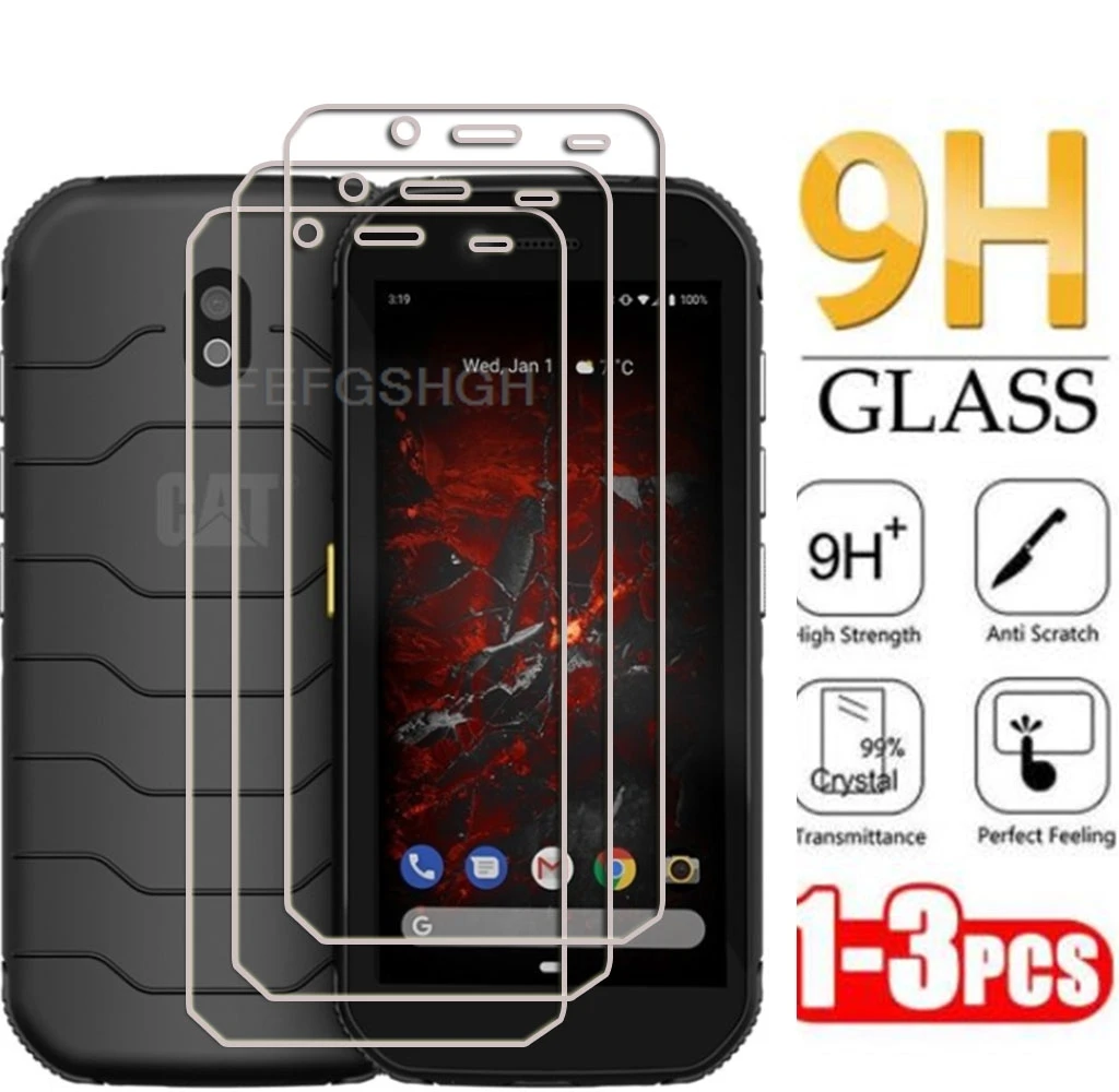 Закаленное стекло 9H 2.5D для Caterpillar CAT S42 H + S32 5,5 