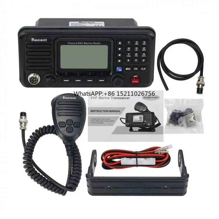 RS-510M 25W VHF Marine Transceiver Class A DSC Marine Radio for Ships and Boats