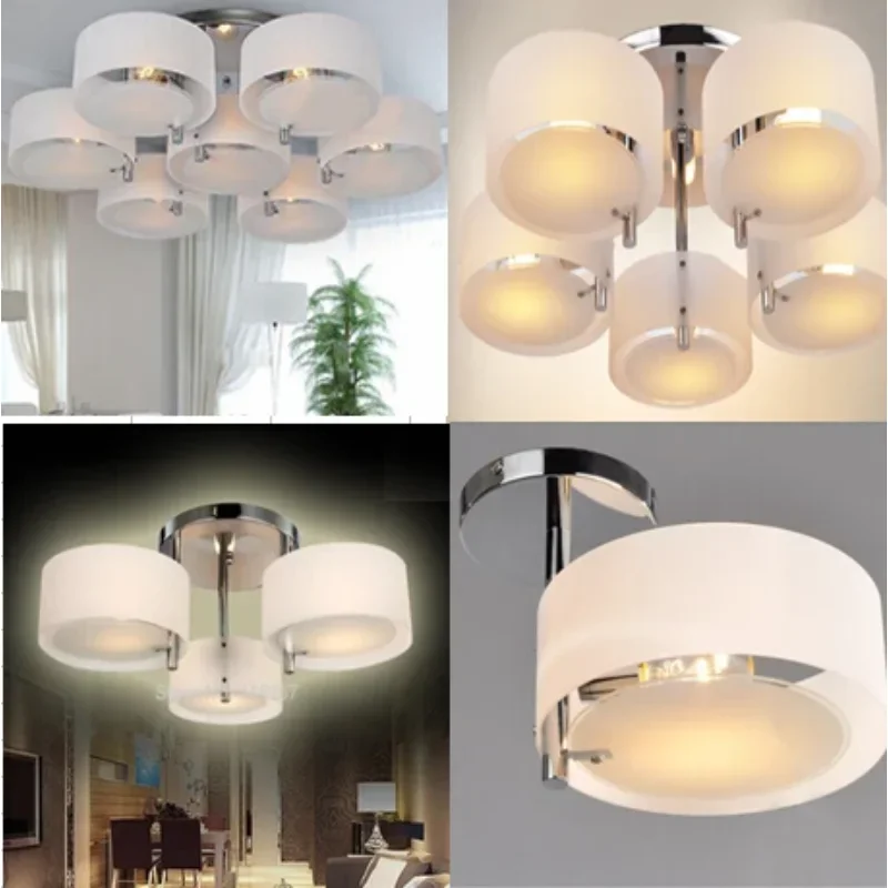 Acrylic Chandelier lights modern brief living room  1-7  110-240V