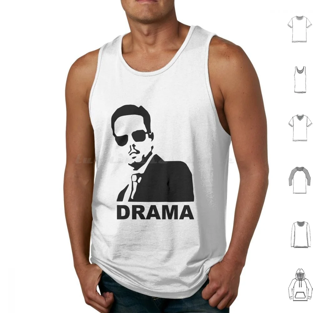 Johnny Drama Entourage Kévín Dillon Viking Regatas Estampadas Algodão Johnny Drama Entourage Kévín Dillon Viking