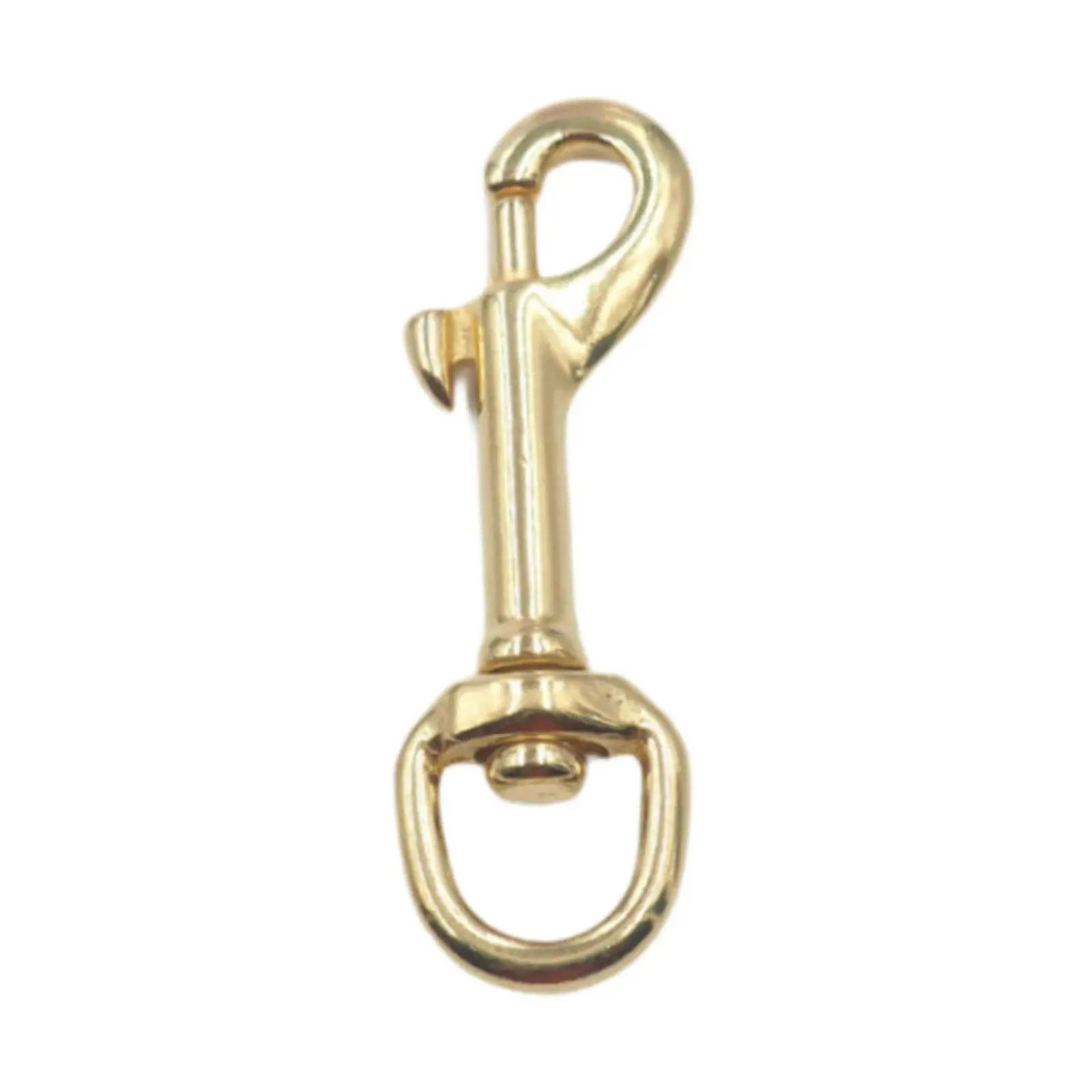 Durable Brass Snap Hook Lanyard Clip Swivel Eyelet Clasp for Purse Straps Pet Accessories and Travel Suitcases