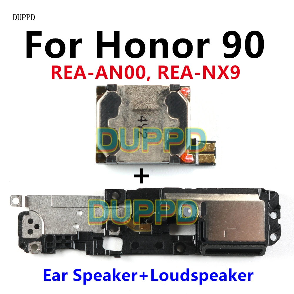 

For Honor 90 Top Earpiece Ear Speaker Bottom Loud Loudspeaker Speakerphone Buzzer Ringer Replacement Part