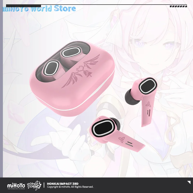 Elysia-Official MiHoyo Honkai Impact 3, Coleção ELYSIA Prop Presente, Redução de Ruído, EGO Original, Periféricos Co Branded, Genuine