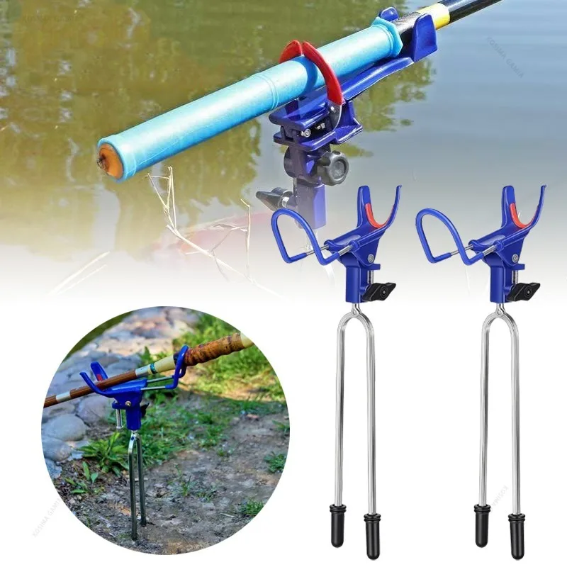 suporte-para-vara-de-pesca-360-ajustavel-com-trava-automatica-reforcado-dobravel-com-espigao-de-solo-antiferrugem-para-pesca-de-fundo-e-pesca-de-bagre-acessorios-de-pesca