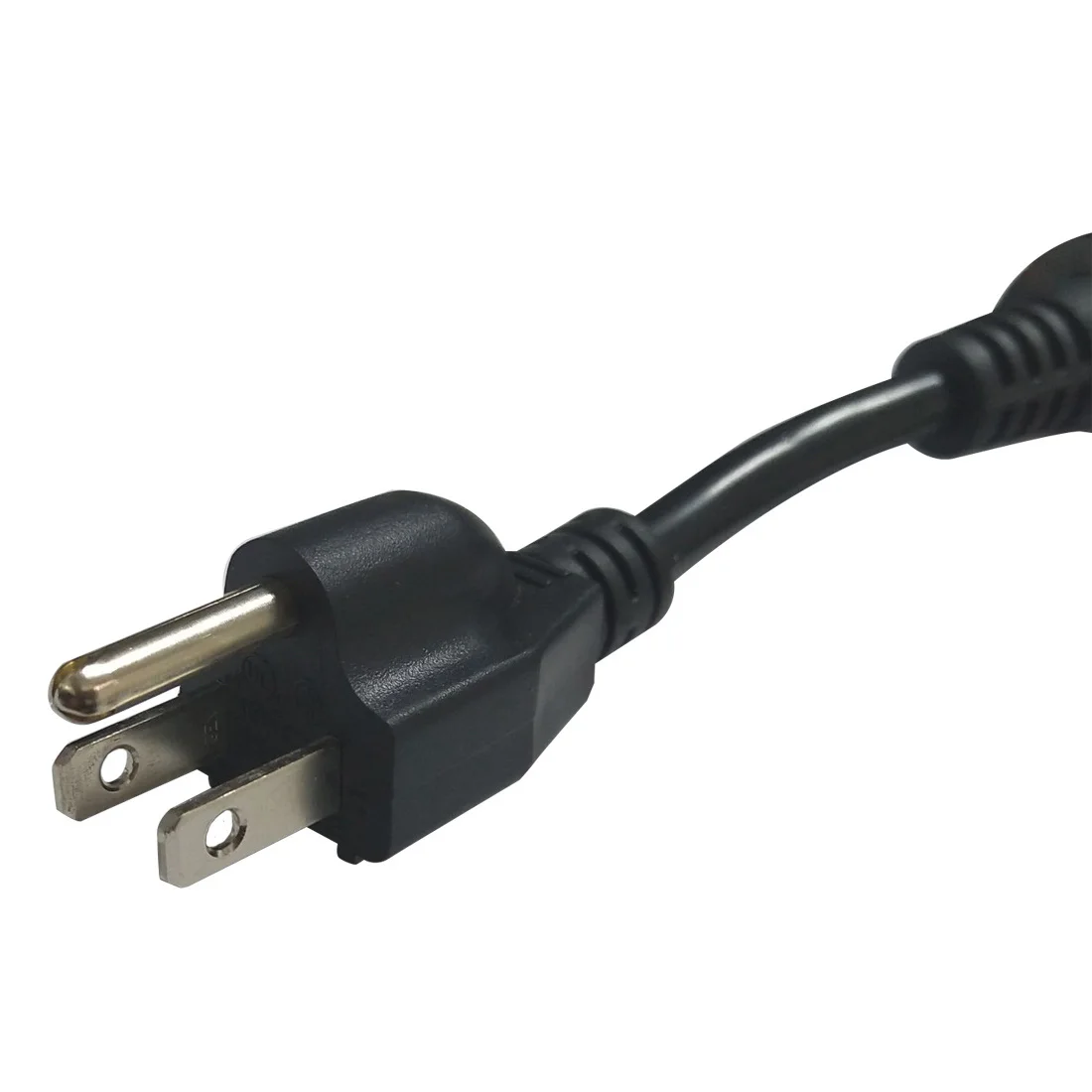 JORINDO Nema 5-15P to 2×5-15R,0.3M/0.98FT,Y Split AC Power Cord，US Male To 2 Female,1 In 2 Out AC Power Cable