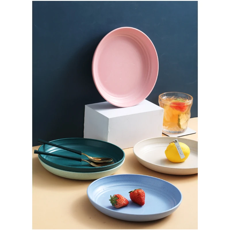 Reusable Wheat Straw Plates 2