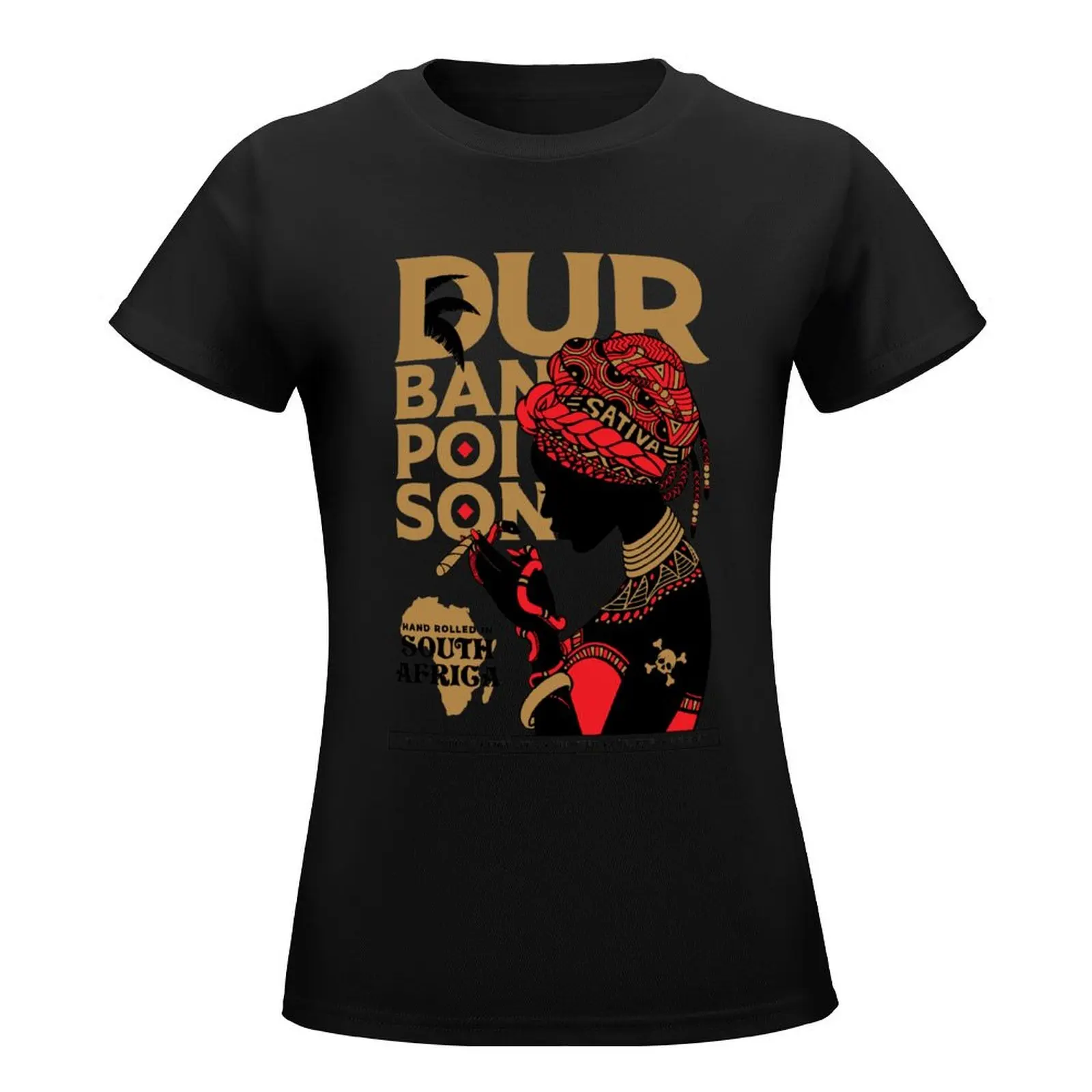 DURBAN POISON T-Shirt korean fashion summer top t-shirts for Women pack