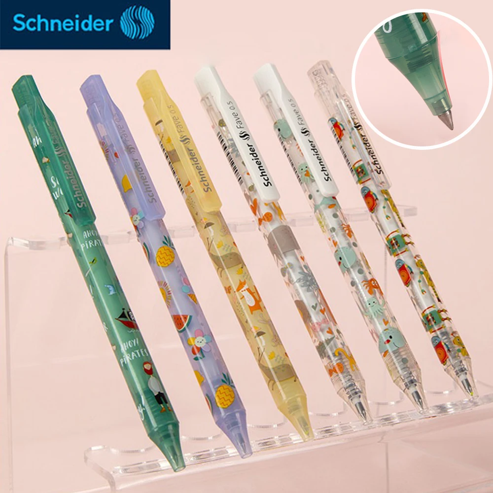 

3pcs German Schneider Gel Pens Fast Drying 0.5mm for Writing Black Replaceable G2 Refill School Cartoon Cute Office Stationery