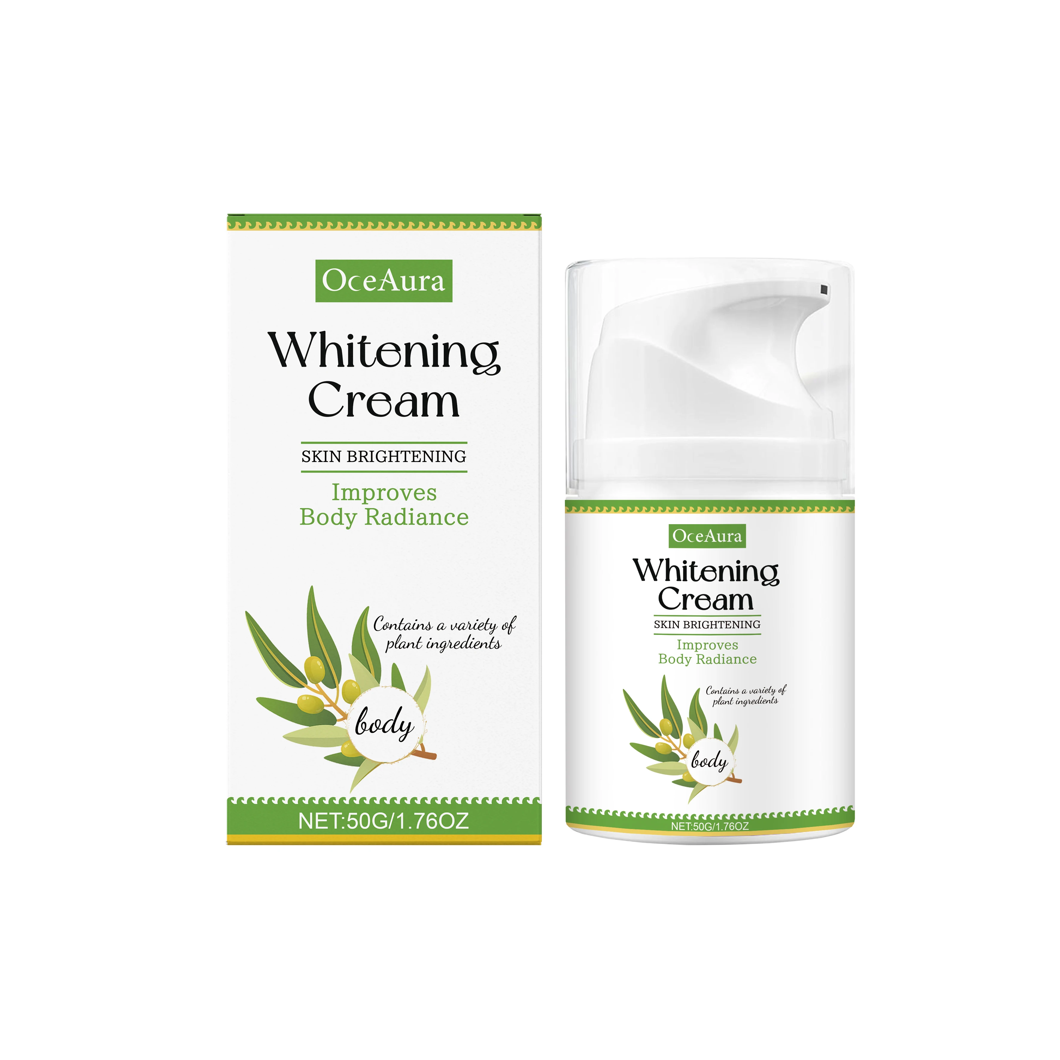 كريم تبييض الجسم تفتيح البشرة تحسين بلادة تقليل جفاف طويلة الأمد ترطيب تدليك سلس العناية بالبشرة الجمال #2