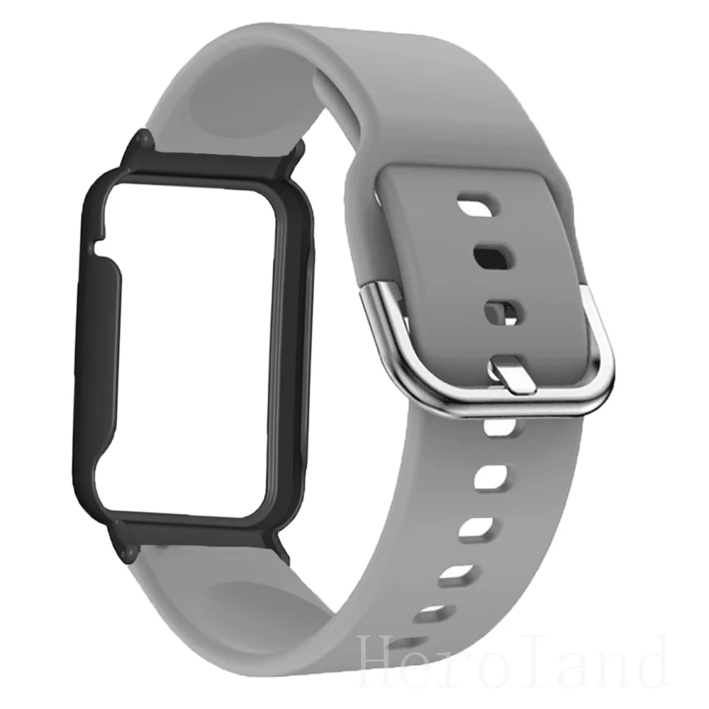 Wristband Watchband For Xiaomi Mi Band 7 Pro Strap Band For MiBand 7 Pro Smart Wriststrap Bracelet silicone Accessories + case