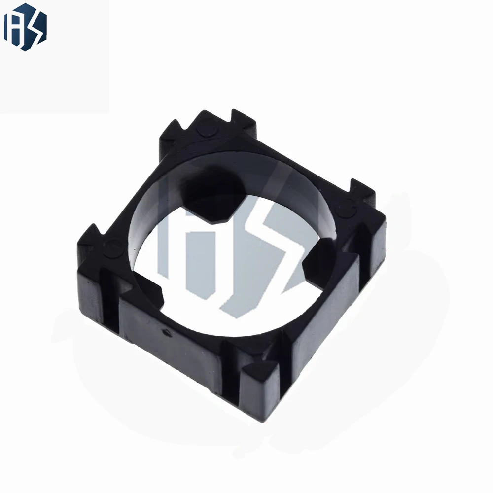 البلاستيك 1 2 3 خلية 18650 حامل البطارية قوس بطاريات أسطوانية حزمة تركيبات مكافحة الاهتزاز صندوق تخزين من الألومنيوم DIY بها بنفسك #2