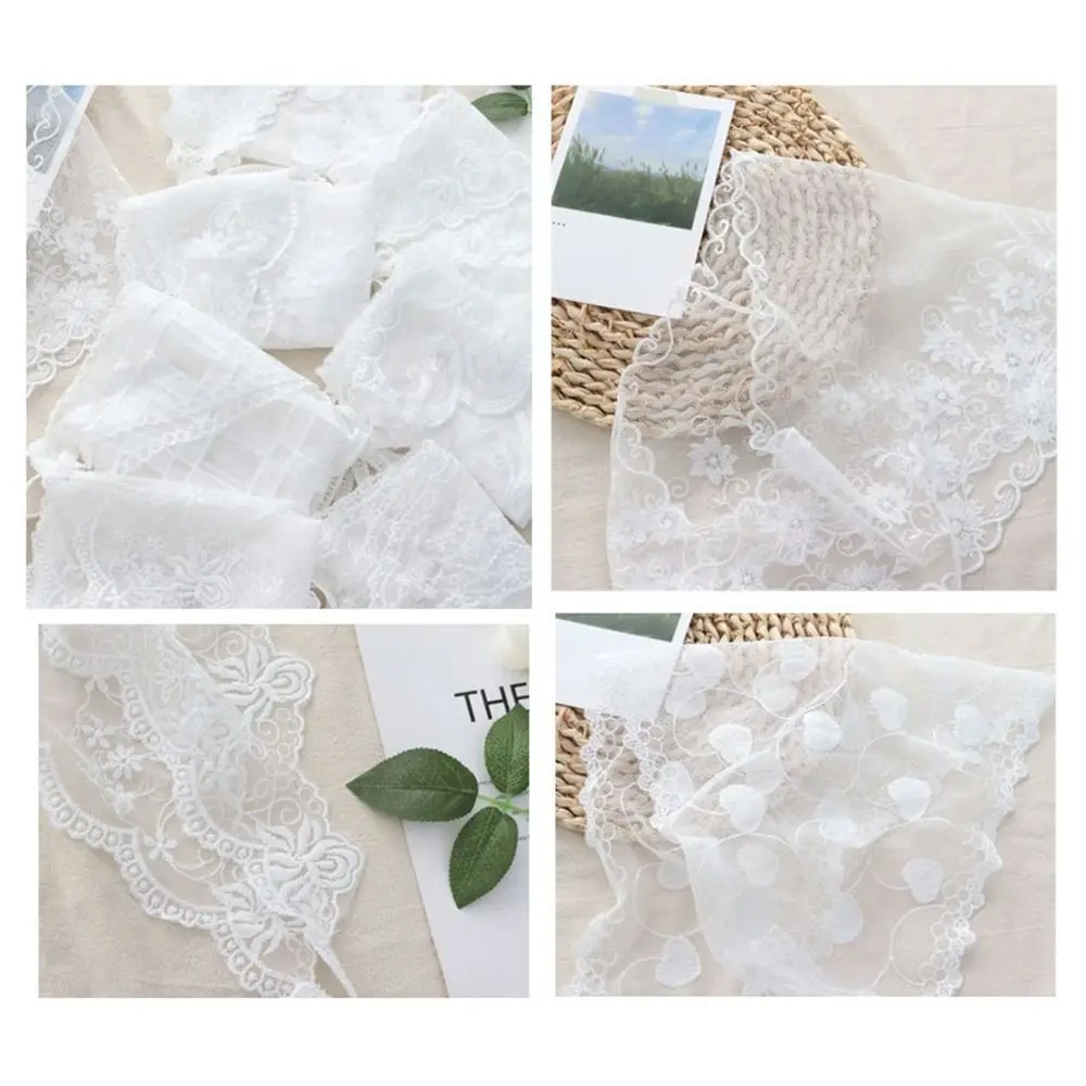 Y2K Lace Trim Triangle Short Skirt Soft Lace Lightweight Butt Curtain Skirt Korean Style Flower Waist Scarf For Women