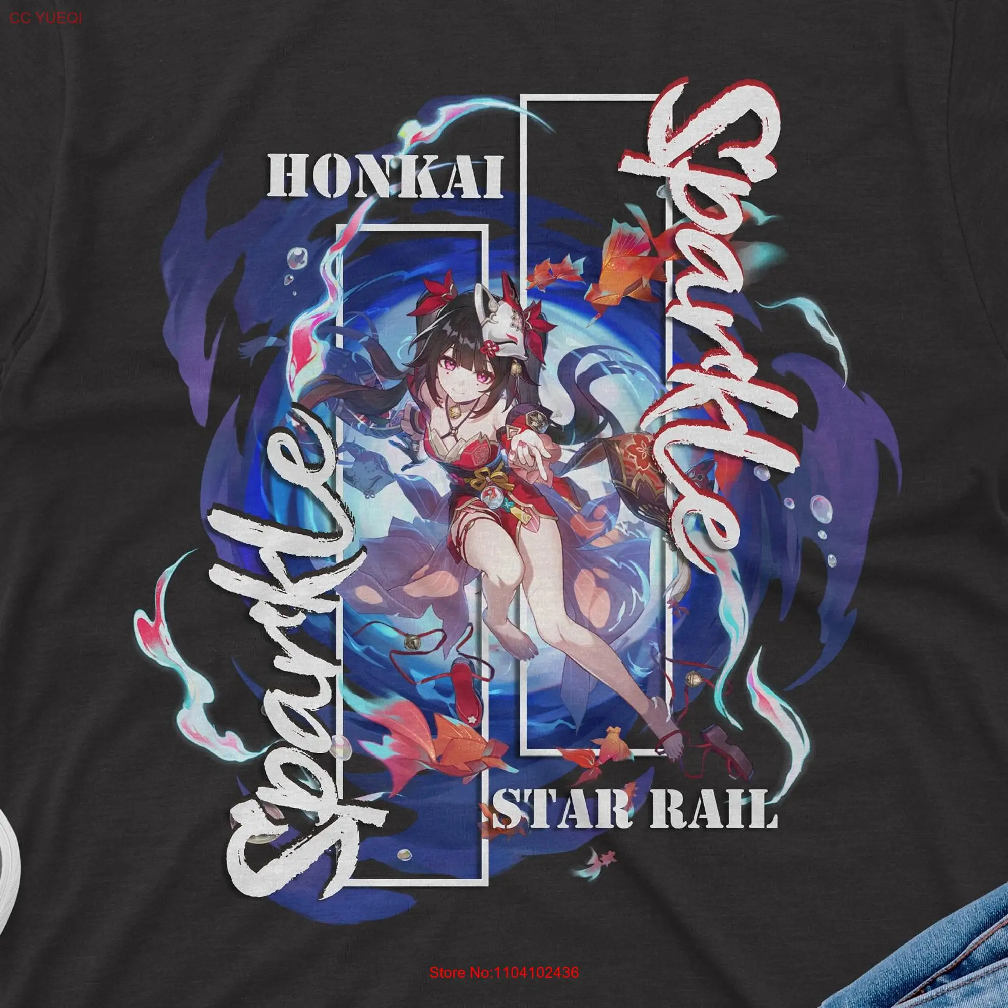 Sparkle Honkai Star Rail T Shirt Premium Quality Apparel with Stunning Designs Perfect for Gamers Anime Enthusiasts