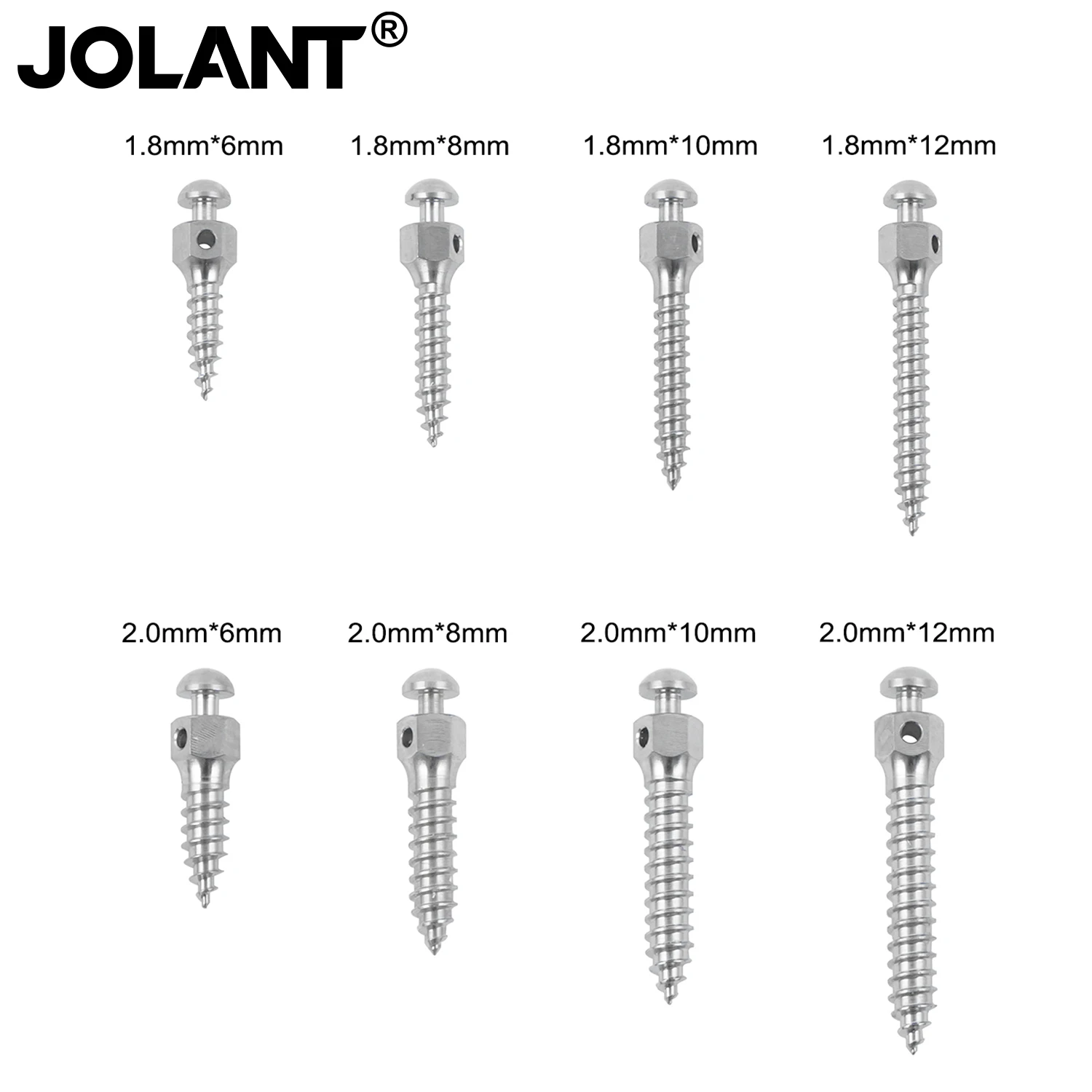 

JOLANT 1pc Dental Orthodontic Micro Mini Implants Titanium Alloy Anchorage Screw Post Screwdriver Root Canal Wrench