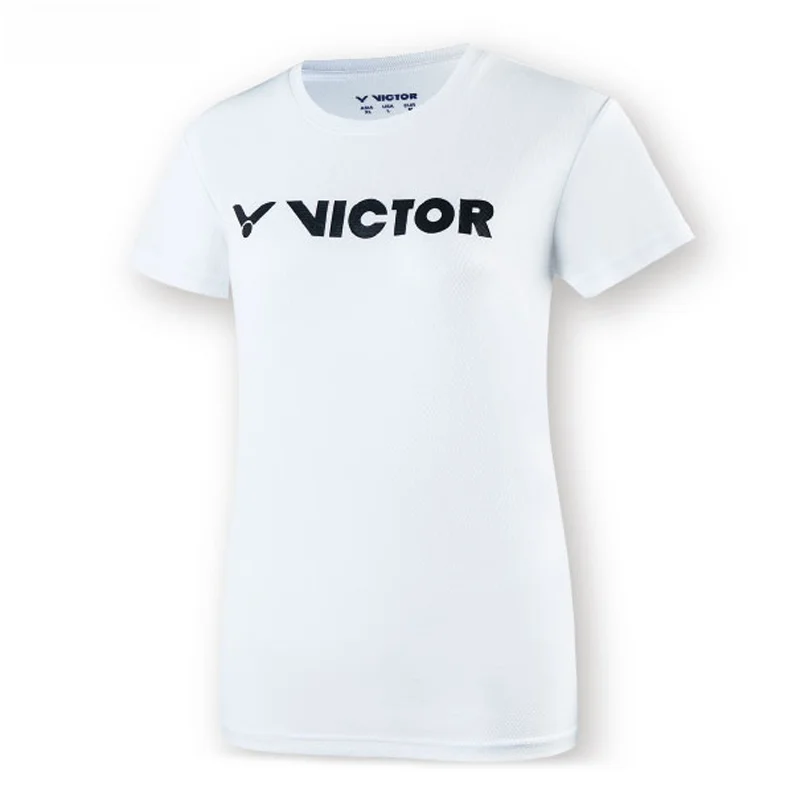 New Victory Victor Wickdo Badminton Suit Women's Quick-Drng Sports T-shirt Top T-2028