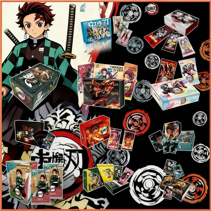 

The Adventures of Demon Slayer in Other Worlds Card Tanjirou Nezuko Kanroji Mitsuri Anime Role Collection Cards Toy Gift
