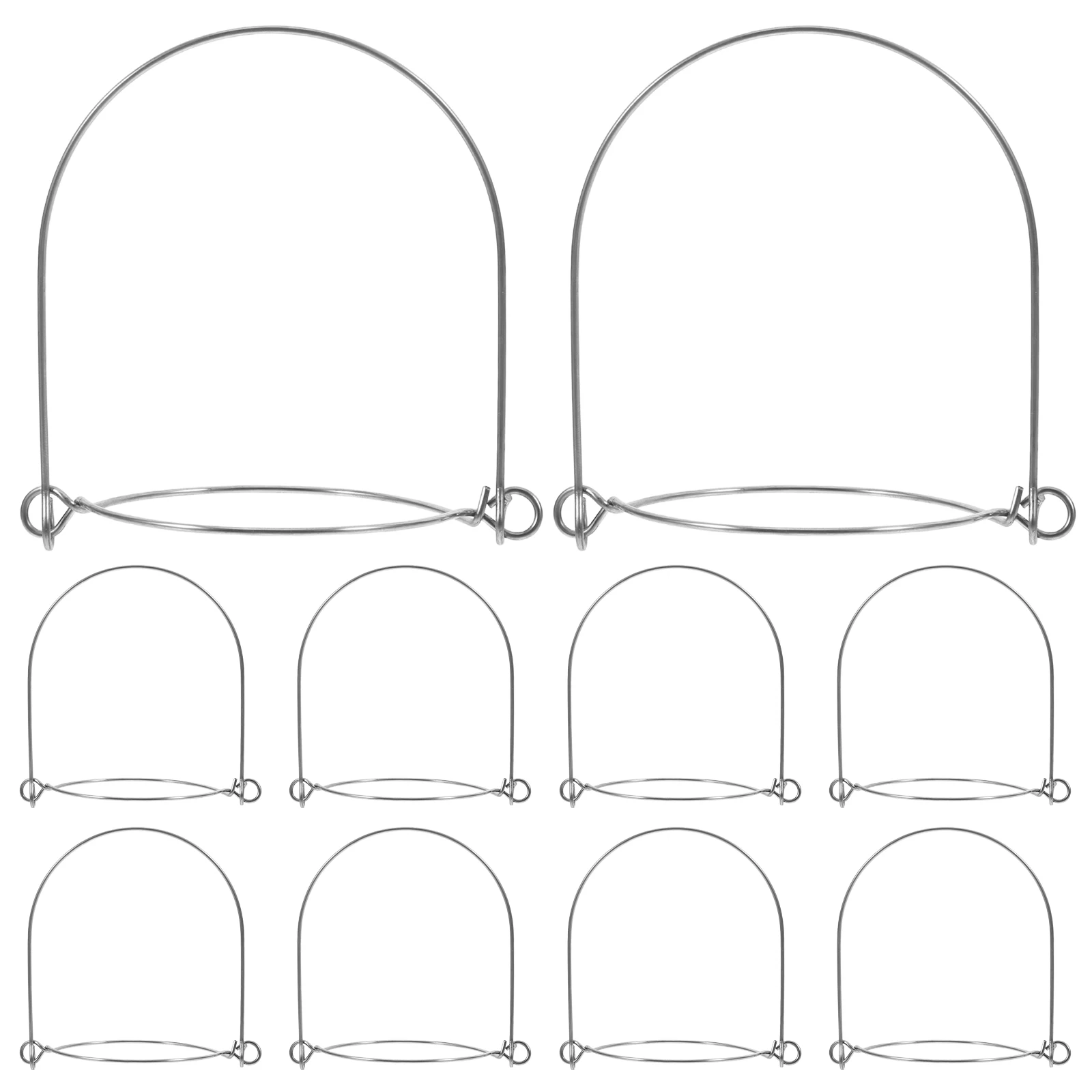

Stainless Steel Jar Hanger Mason Jar Hanging Handle Reusable Wire Hook For Canning Jars Decor Kitchen Bbq Stable Metal Handle