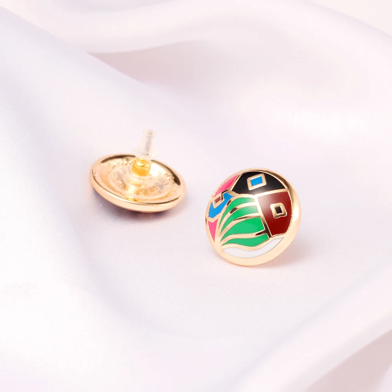R&X New Fashion Necklace/earrings Collier Mariage Joyas Shinning Gift Party Dubai 22 Bridal Enamel Women Jewelry Set Anniversary