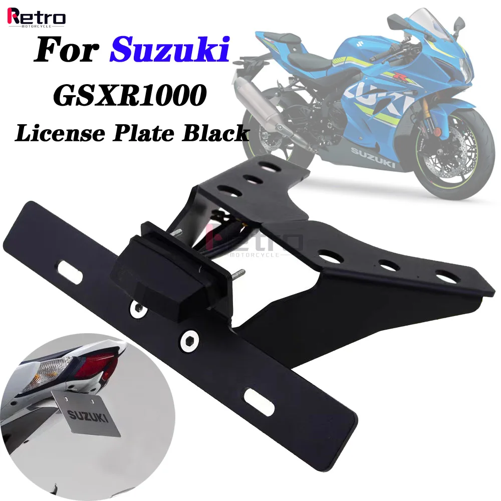 Fender Eliminator License Plate Holder for SUZUKI GSX-R GSXR 1000 2009-2016 15 13 11 Motorcycle Tail Tidy Bracket LED GSXR1000