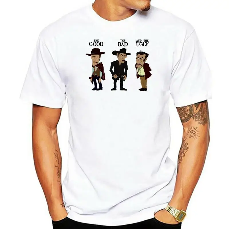 The Good The Bad And The Ugly T Shirt Clint Eastwood T Shirt Short Sleeve Men'S T Shirt Cotton 017544