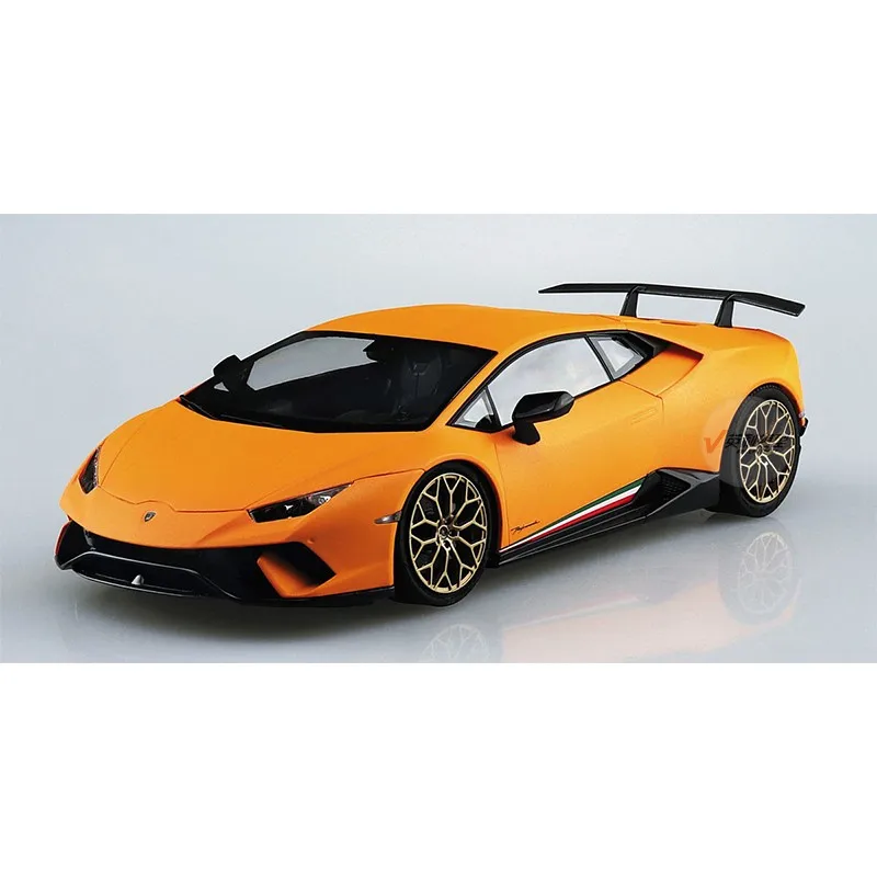 Aoshima 06204 Static Assembled Car Model Toy 1/24 Scale For Lamborghini Huracan performante 2017 Car Model Kit