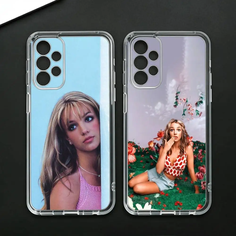 Britney SINGER S-Spears  Phone Case For Samsung Galaxy A71,A70,A52,A51,A40,A30 Transparent Cover