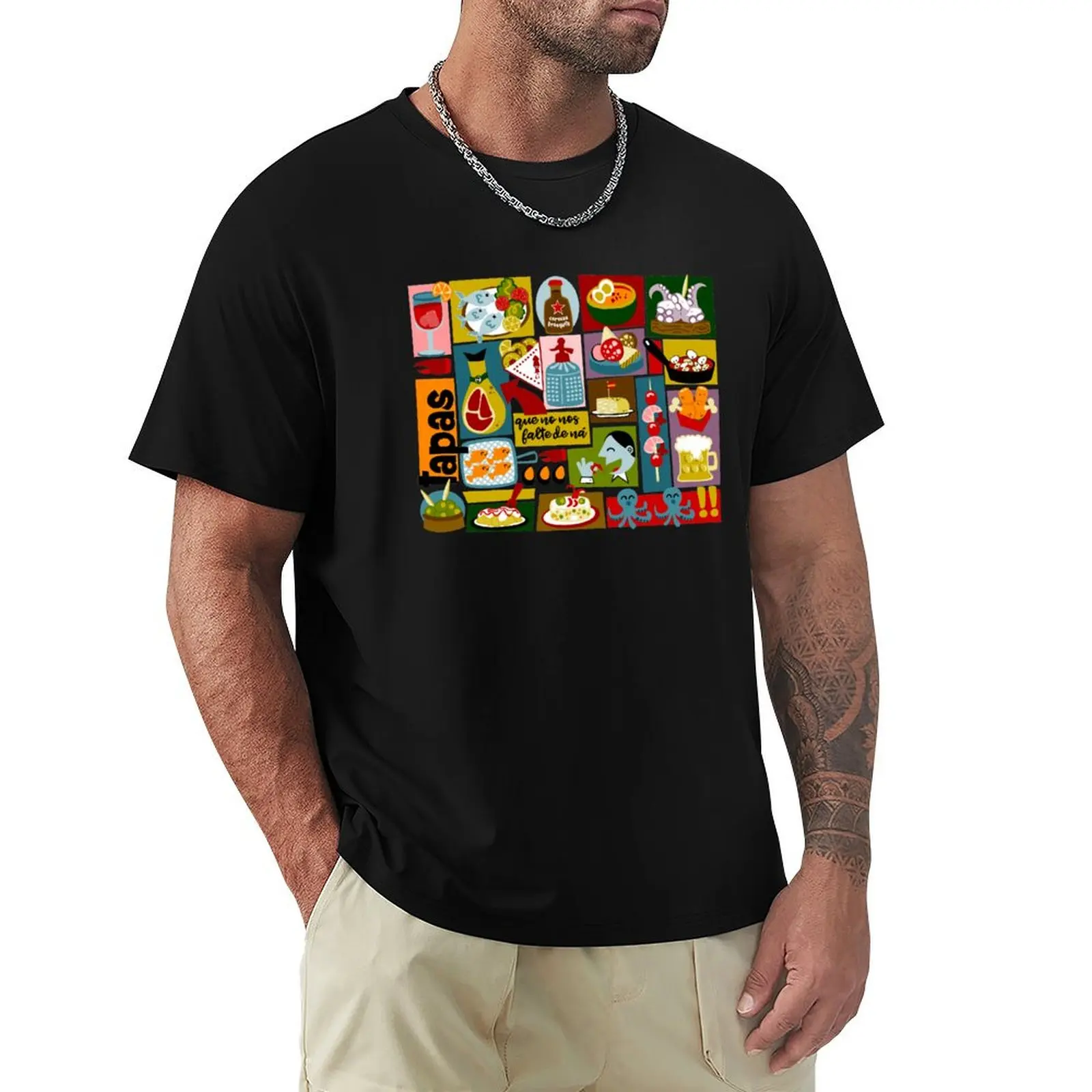 Tapas T-Shirt Lightweight Gym Training T-Shirt
