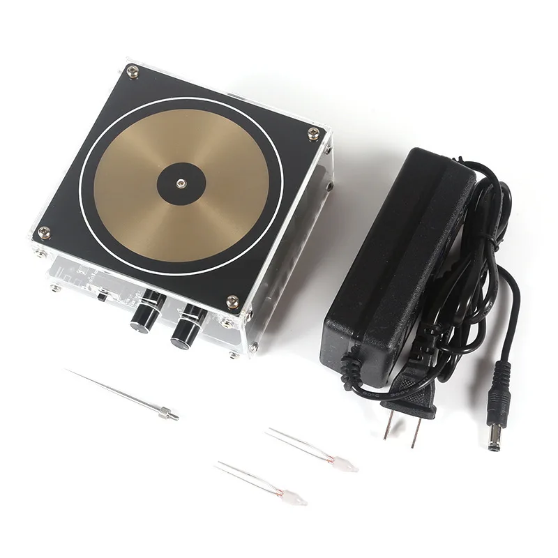 

Tesla Coil Arc Music Box Artificial Lightning Display High-Power Mini Bluetooth Speaker Children's Gift