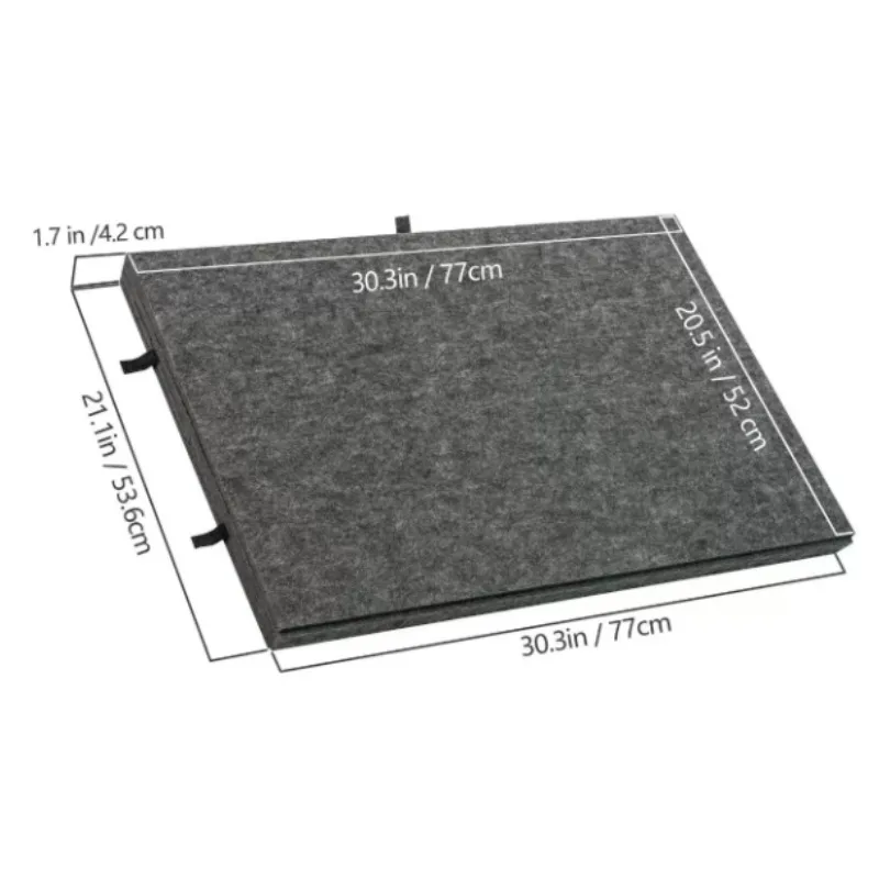 Puzzle Table Board 6 Drawer Portable with Stand Cover Classification Felt Puzzle Table Board