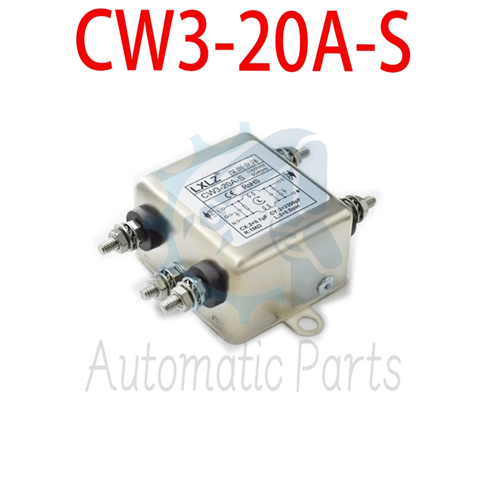 

CW3-3A-S CW3-6A-S CW3-10A-S CW3-20A-S Single-phase Power Filter /EMI Filter