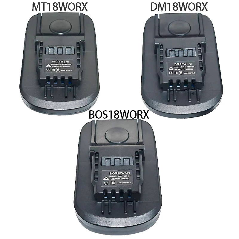 

For Makita for Bosch for Dewalt for Milwaukee 18V Li-Ion Battery MT18Worx Adapter Converted To for Worx 4PIN 20V Li-ion Battery